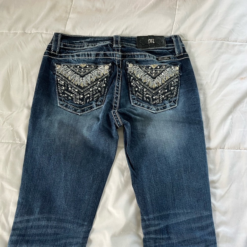 Miss me low rise bootcut jeans